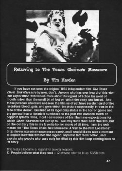 My first article in issue #1.