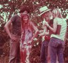 Marilyn Burns, Dottie Pearl and others preparing for the final scene