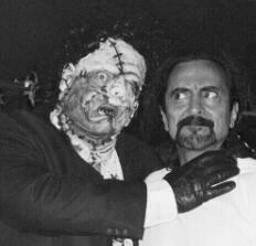 Bruce with Tom Savini