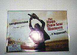Stephanie Ramirez's signed British TCM poster.