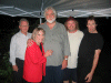 Tim Harden with the cast of TCM in Kingsland, TX