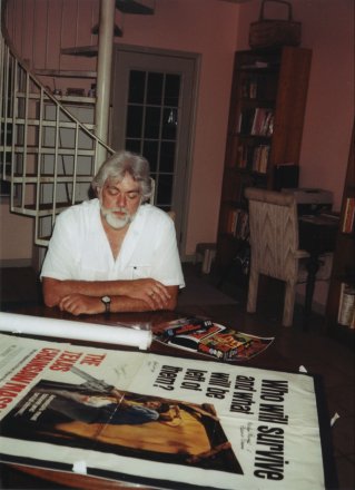 Gunnar with my TCM posters.