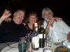 Paul, Cheri and Gunnar living it up!